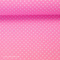 Preview: Baumwollstoff Punkte pink